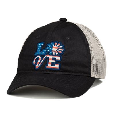 Outdoor Cap Women's Love Americana Low-Profile Trucker Hat