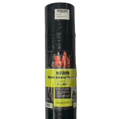 Image showing  6 ft. x 300 ft. Woven Fabric-Only Geotextile Roll