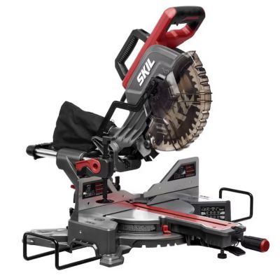 SKIL 15 Amps 10 in. Dual Bevel Sliding Miter Saw, MS6305-00
