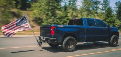 Image showing 5 th BulletProof Hitches Flag Holder Attachment