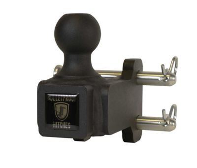 BulletProof Hitches 2 in. Receiver Single Ball Mount with 1-7/8 in. Ball, 6,000 lb. Capacity