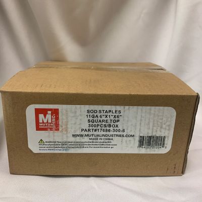 Image showing  6 in. Sod Staples, 300 ct.