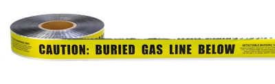 Mutual Industries 1,000 ft. Detectable Gas Line Marking Tape