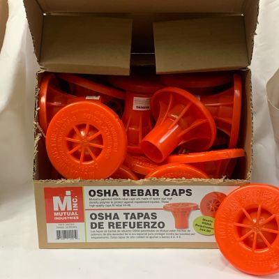Image showing  25 pc. OSHA Rebar Caps