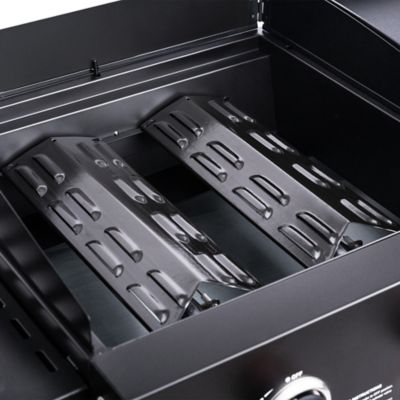 Image showing 9 th Royal Gourmet 4-Burner Portable Propane Gas Flat Top Grill and Griddle with Folding Legs, 610 sq. in., Black, GD402