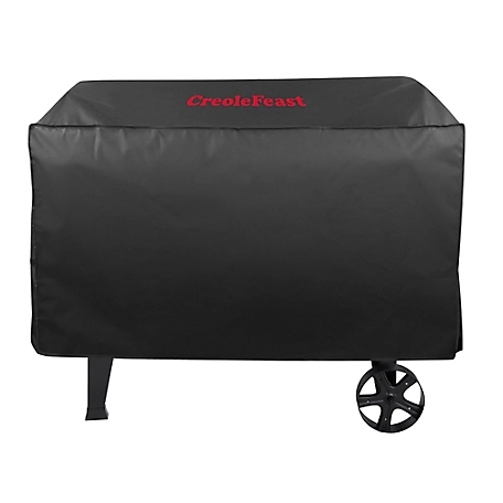 Creole Feast 58 in. Premium Oxford Grill Cover, Waterproof, Heavy-Duty for All-Year Weather Protection, CR2001
