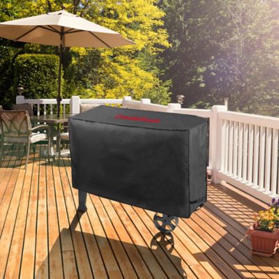 Image showing 7 th Creole Feast 58 in. Premium Oxford Grill Cover, Waterproof, Heavy-Duty for All-Year Weather Protection, CR2001