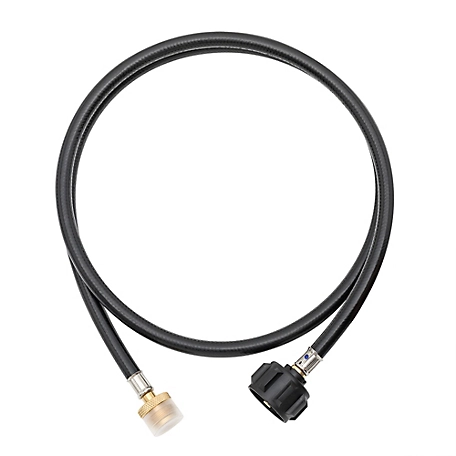 Royal Gourmet 5 ft. Propane Hose Adapter, 1 lb. Portable Appliance to 20 lb. LP Tank Converter with Type 1 Connection, ADA1001
