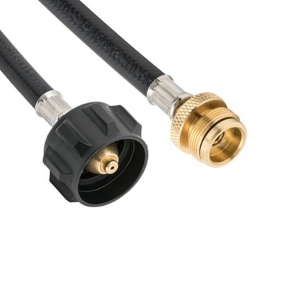 Image showing  5 ft. Propane Hose Adapter, 1 lb. Portable Appliance to 20 lb. LP Tank Converter with Type 1 Connection