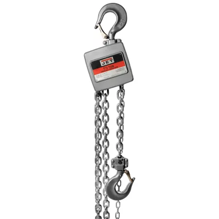 JET Aluminum Manual Chain Hoist AL100-150-10 1-1/2 Ton Capacity 10 Feet Lift Chain Hoists