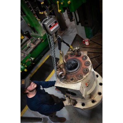 Image showing 5 th JET 3-Ton 10 ft. Lift AL100-300-10 Aluminum Hand Chain Hoist