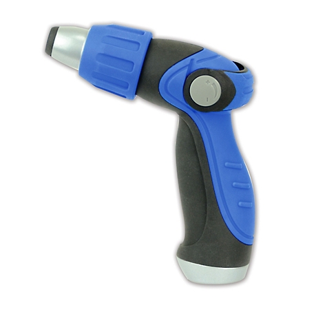 HoseCoil Thumb Lever Nozzle with Metal Body and Adjustable Tip