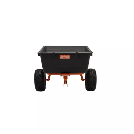 Agri-Fab towed behind 18 cu Poly ATV Swivel/Dump Cart 10.00 lb Max Capacity ATV & UTV Trailers