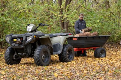 Agri Fab Swivel 17 Atv Poly Dump Cart 45 0579 At Tractor Supply Co