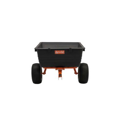Image showing  18 cu. ft. Tow-Behind ATV Poly Swivel/Dump Cart, 1000 lb. Max Capacity