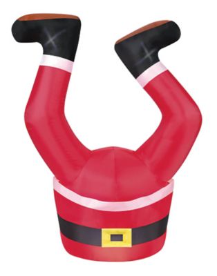 Occasions 3.5 ft. Inflatable Santa Legs Decoration