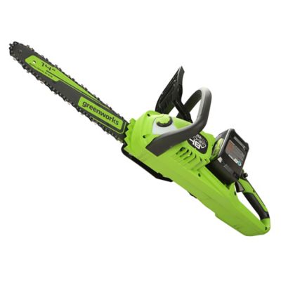 Image showing 5 th Greenworks 14 in. 48V Cordless Chainsaw, Battery and Charger Included
