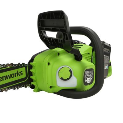 Image showing 6 th Greenworks 14 in. 48V Cordless Chainsaw, Battery and Charger Included