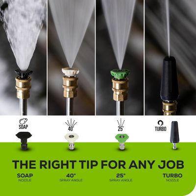 Image showing 6 th Greenworks 2,000 PSI 1.1 GPM Electric Cold Water Pressure Washer