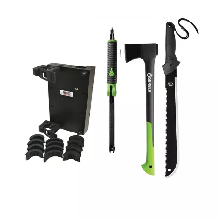 Hornet Outdoors UTV Roll Bar Gerber Tool Kit with Hatchet Saw and Machete ATV & UTV Repair Parts