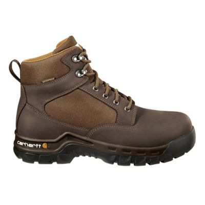 Image showing  Men's Rugged Flex Waterproof Soft Toe Work Boots, 6 in.