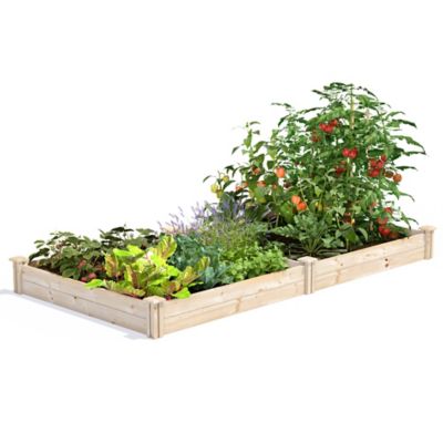 Greenes Fence Original Pine Raised Garden Bed, 4 ft. x 8 ft. x 7 in.