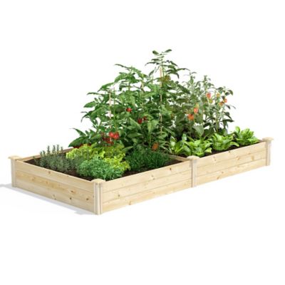 Greenes Fence Original Pine Raised Garden Bed, 4 ft. x 8 ft. x 10.5 in.