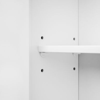 Image showing 8 th Teamson US Inc Elegant Home Fashions 7 in. x 20 in. x 24 in. Wooden Newport Contemporary Wall-Mount Bathroom Cabinet