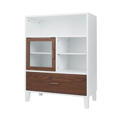 Teamson US Inc Elegant Home Fashions Tyler Modern Wooden Floor Storage Cabinet