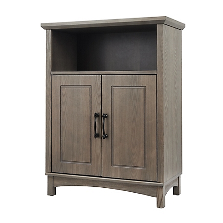 Teamson US Inc Elegant Home Fashions Russell Farmhouse Wooden Floor Cabinet