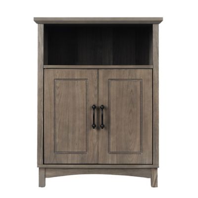 Image showing  Elegant Home Fashions Russell Farmhouse Wooden Floor Cabinet