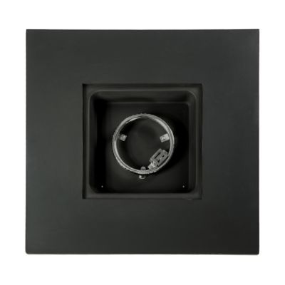 Image showing 8 th Teamson US Inc 28 in. Peak Outdoor Propane Gas Fire Pit with Woven Textilene Base, Beige