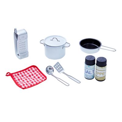 Image showing  Kids' Little Chef Boston Modern Play Kitchen, Olive Green/White