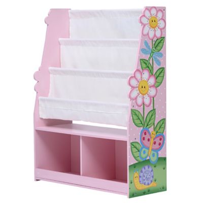 Teamson US Inc 6-Shelf Fantasy Fields Children's Bookshelf, Magic Garden