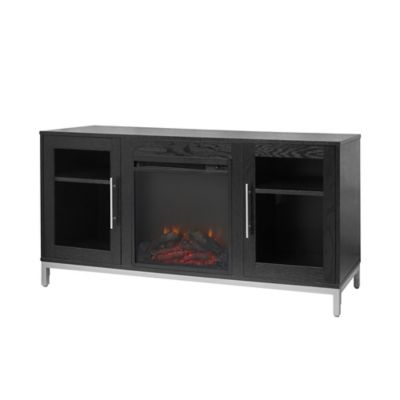 Teamson US Inc Versanora Lainey Modern 54 in. TV Stand with Electric Fireplace, VNF-00100
