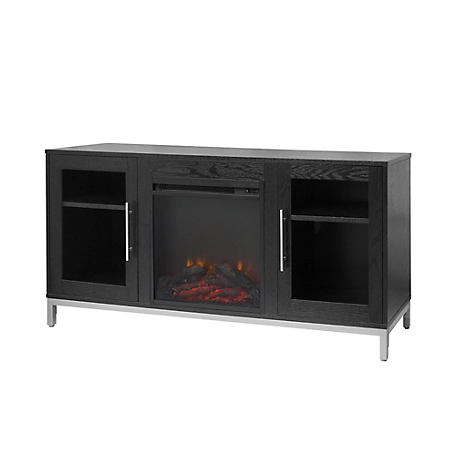 Teamson US Inc Versanora Lainey Modern 54 in. TV Stand with Electric Fireplace, VNF-00100
