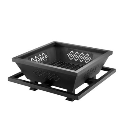 Image showing  43.3 in. Square Wood-Burning Fire Pit