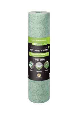Growtrax Year Round Green Grass Seed Mixture, Big Roll