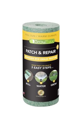 Growtrax 2.04 lb. 50 sq. ft. Bermuda/Rye Grass Seed Mixture, Quick Fix