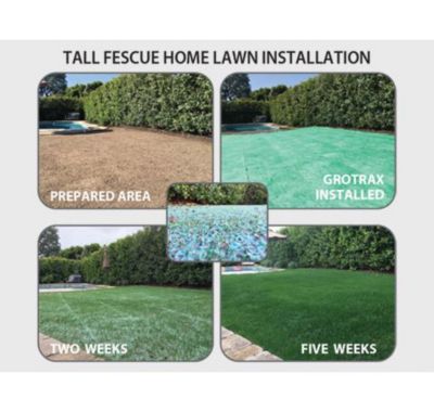 Image showing 5 th Growtrax 4.58 lb. 100 sq. ft. Tall Fescue Grass Seed Mixture, Big Roll