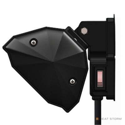 Image showing  Electric Infrared Space Heater, 15 sq. ft., 5,200 BTU, 1,500W, Garage and Patio Wall Mounted