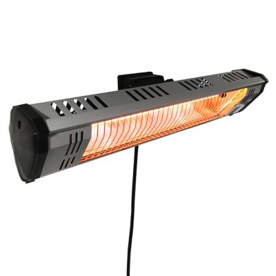 Image showing  Electric Infrared Space Heater, 15 sq. ft., 5,200 BTU, 1,500W, Garage and Patio Wall Mounted