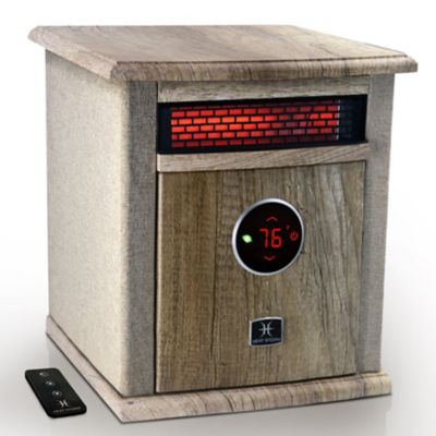 Heat Storm 5,200 BTU Infrared Space Heater with Deluxe Signature Design Cabinet, 1,500W, Tan Space heater