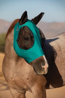 Image showing  Comfort Fly Lycra Horse Fly Mask without Ears