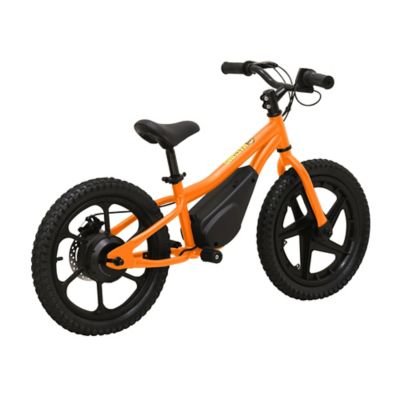Image showing 6 th Massimo Youth 350W E13 Electric Balance Bike, Orange