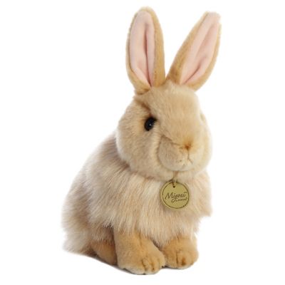 Image showing  Miyoni Angora Bunny Stuffed Animal, 10 in.