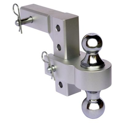 Image showing  2 in. Receiver Adjustable Aluminum Hitch, 6 in. Drop, 6,000 lb. Capacity