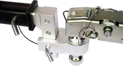 Image showing  2 in. Receiver Adjustable Aluminum Hitch, 6 in. Drop, 6,000 lb. Capacity