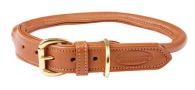 WeatherBeeta Rolled Leather Dog Collar