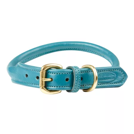 WeatherBeeta Rolled Leather Dog Collar Dog Basic Collars